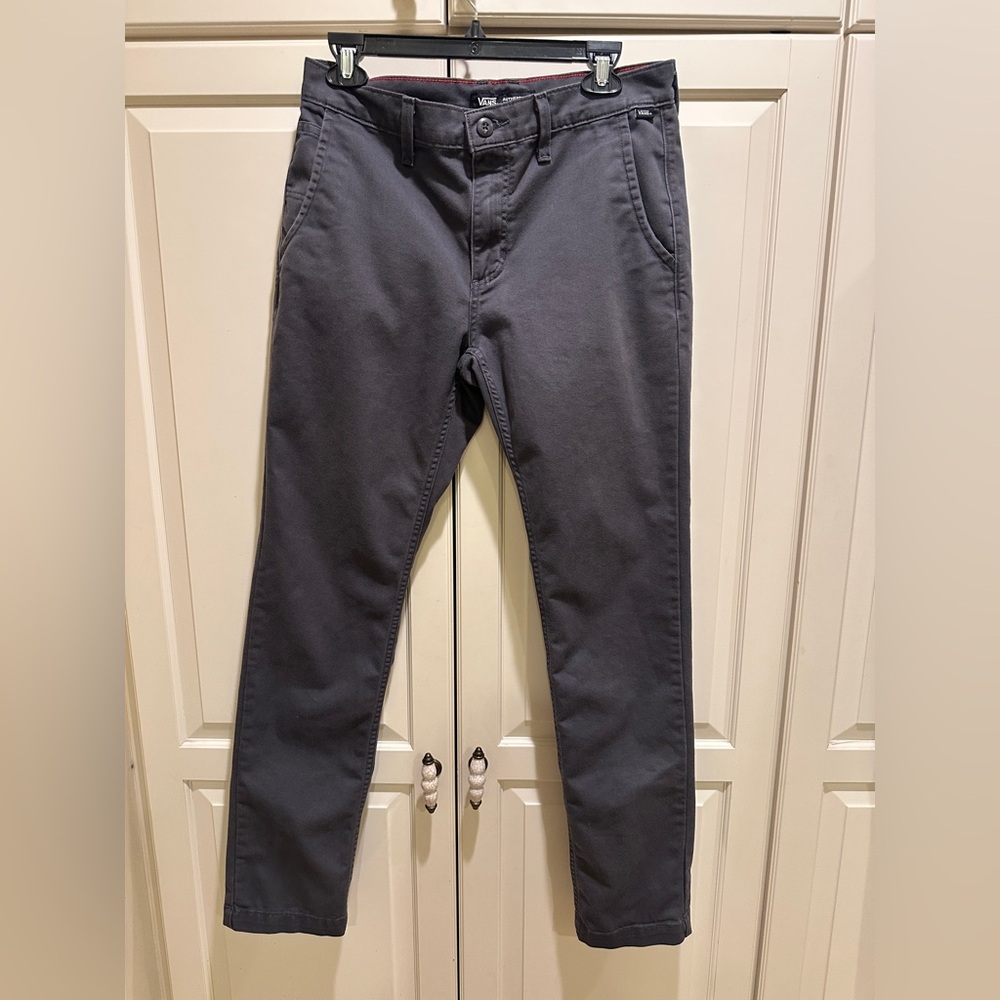 Vans Dark Gray Chino Pants - size 30 Excellent condition